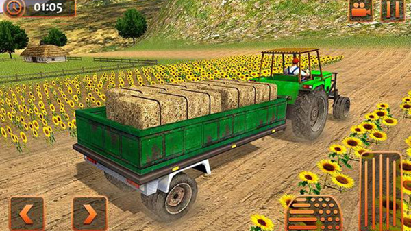 农业拖拉机驾驶模拟图1