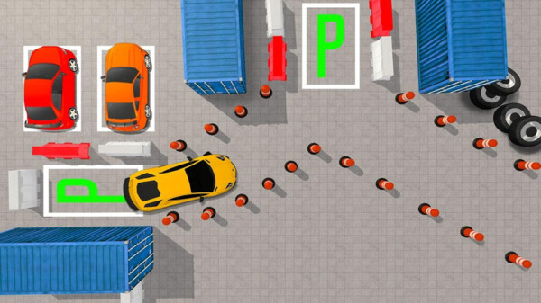 真实汽车停车模拟图1