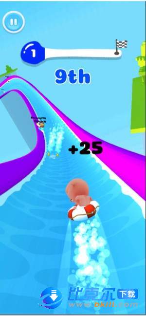 Aquapark Fun Race 3D slide图3