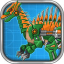 机器棘龙：组装机器恐龙大战