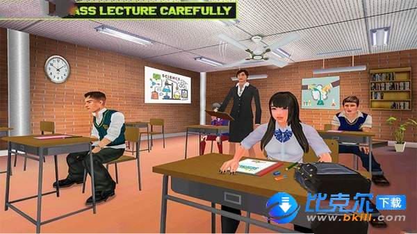 虚拟高中生活模拟器图1