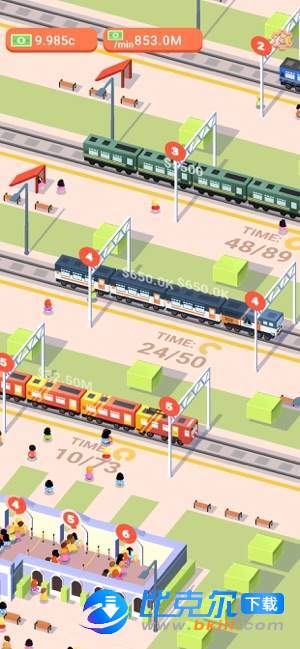 Trains Tycoon 3D图4