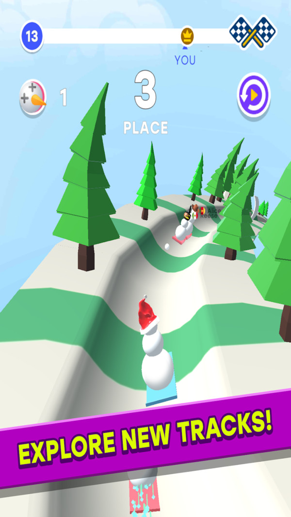 雪人竞赛3D图3