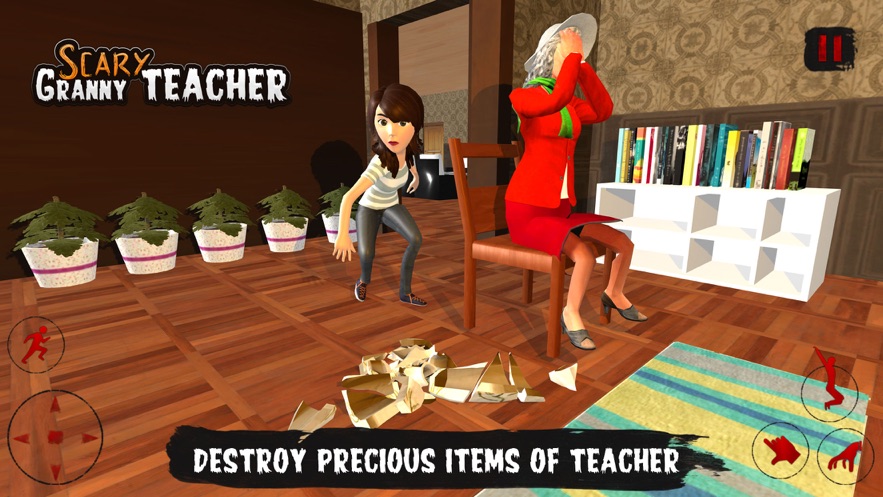 奶奶恐怖老师3D图1