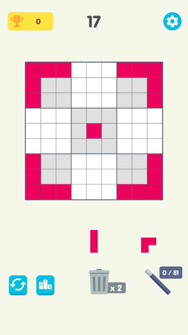 方块数独拼图图1