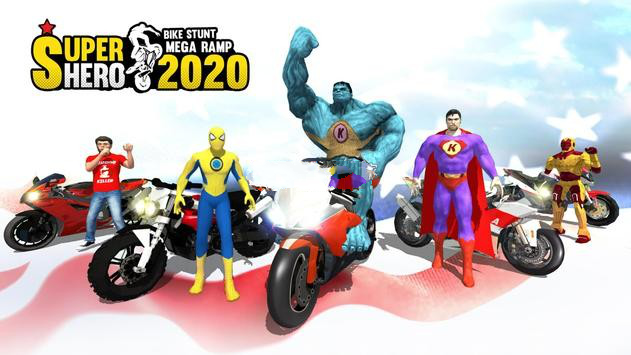 超级英雄特技摩托2020