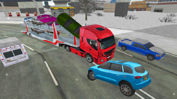 跑货卡车模拟图3