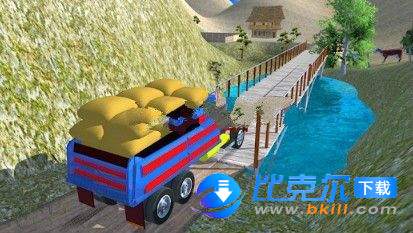 货物印度人卡车3D图2