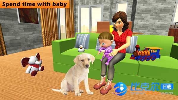 虚拟妈妈婴儿护理游戏图3