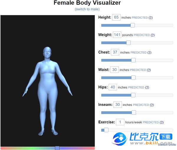 模拟身材体型图2