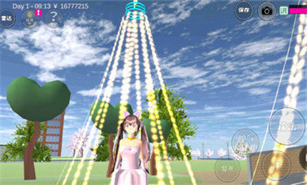 樱花校园模拟器透明别墅版图1