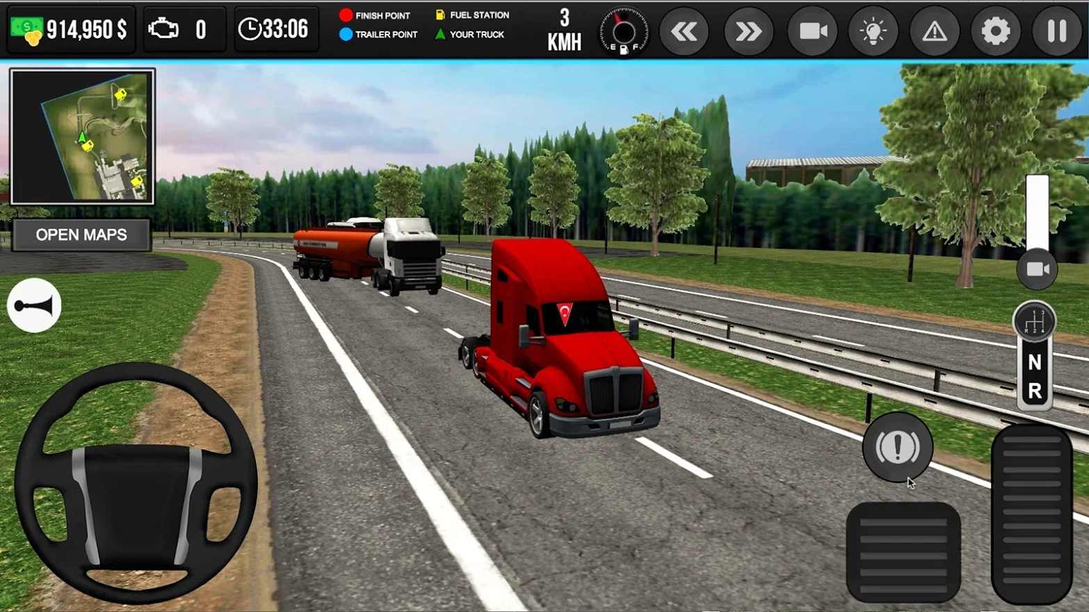欧洲卡车司机模拟器无限金币版图5