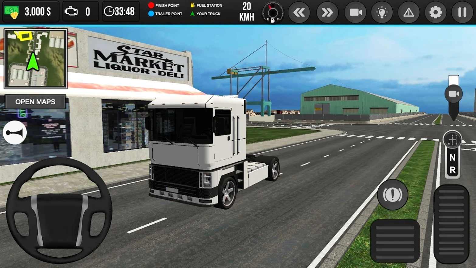 欧洲卡车司机模拟器无限金币版图1
