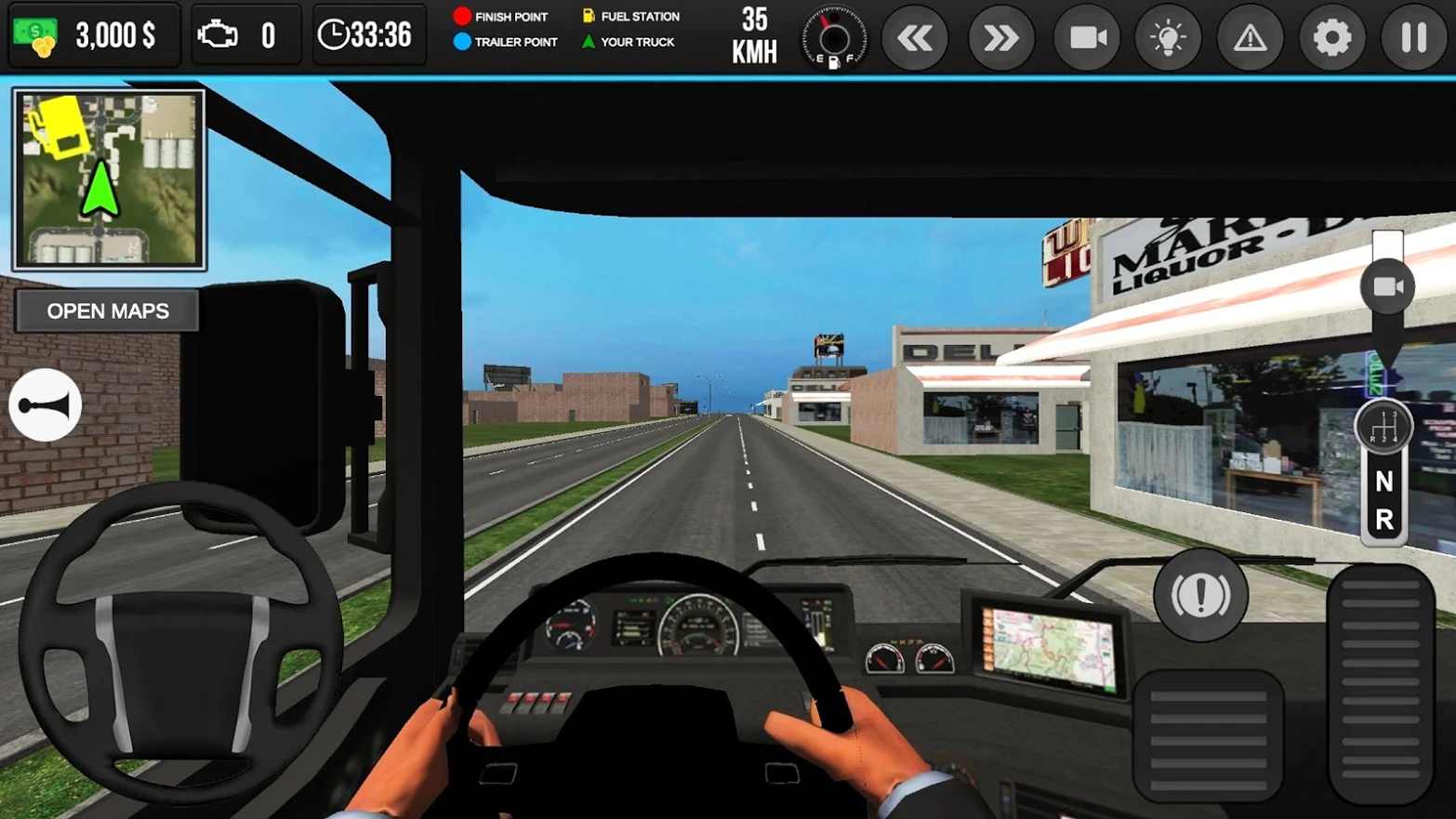 欧洲卡车司机模拟器无限金币版图2