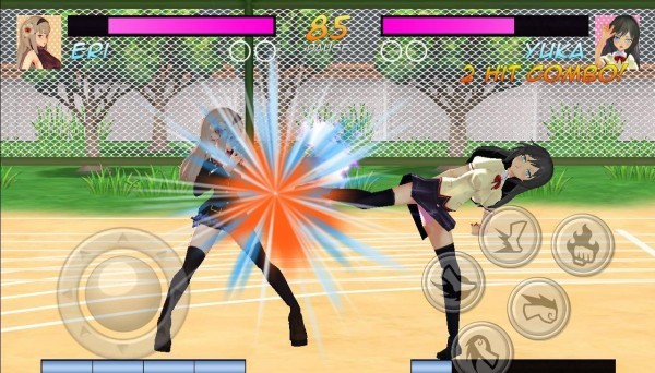 高中女生格斗模拟器最新版图2