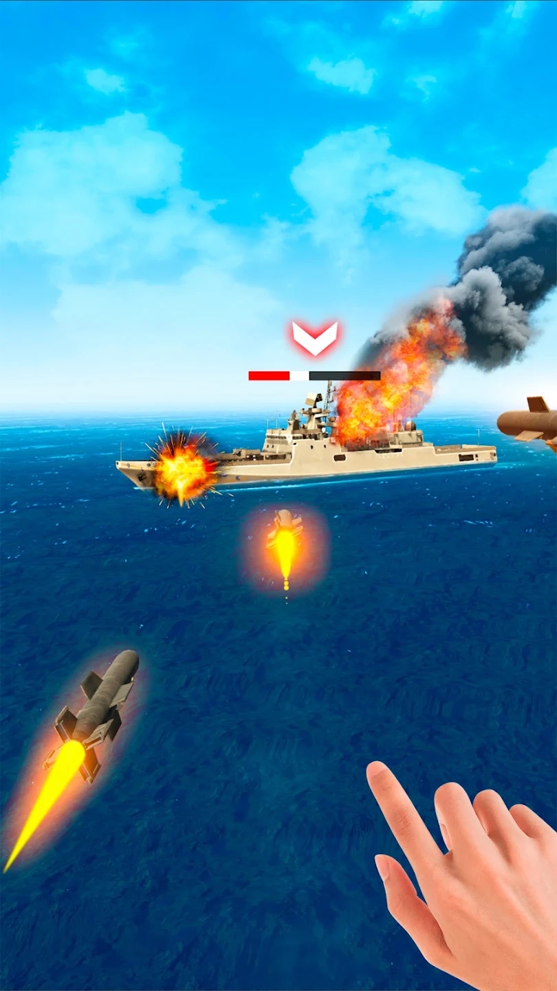 无人机攻击3D海上作战无限金币版图2