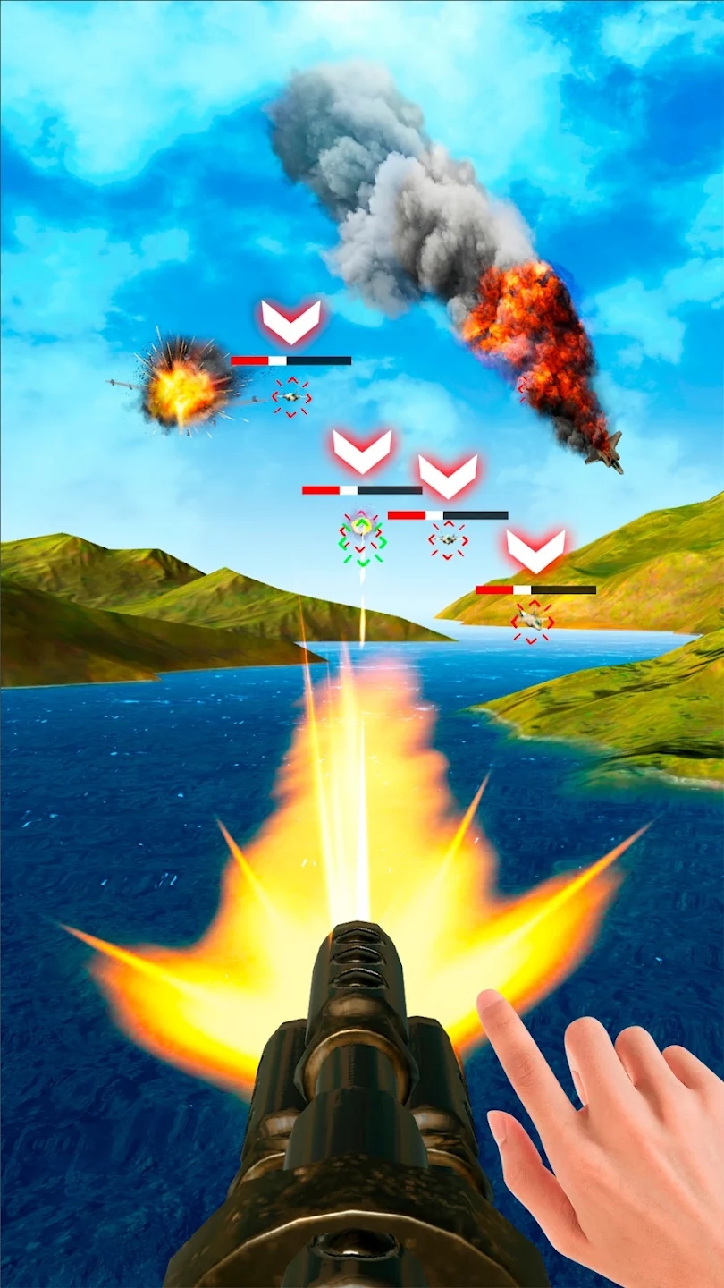 无人机攻击3D海上作战无限金币版图5