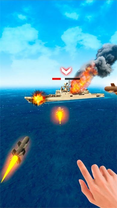 无人机攻击3D海上作战图1