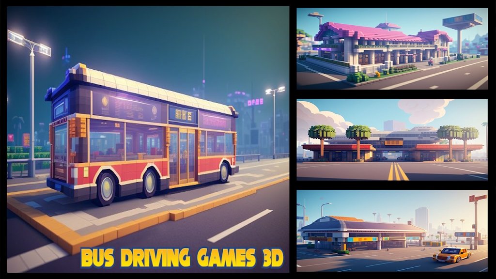 城市沙盒巴士模拟器3D图4