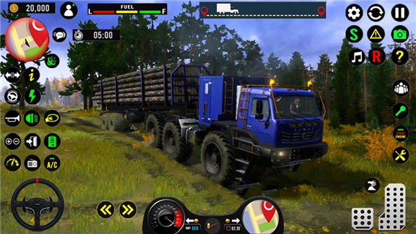 现代越野卡车游戏3D图3