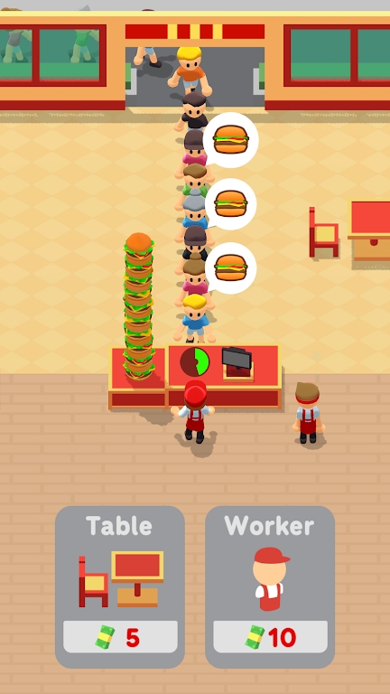 模拟汉堡小店图3